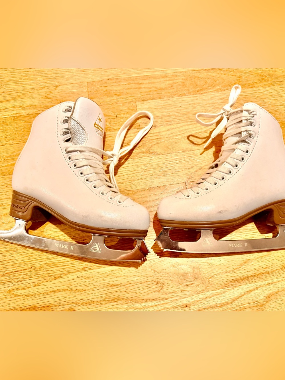 JACKSON Excel Mark II white Figure Ice Skates
